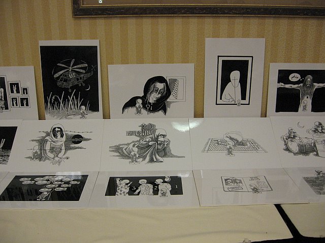 Naji el-Ali Exhibition at Al-Awda's Fifth Annual International Convention