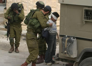 Palestinian Child Arrest